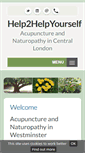 Mobile Screenshot of help2helpyourself.co.uk