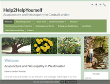 Tablet Screenshot of help2helpyourself.co.uk